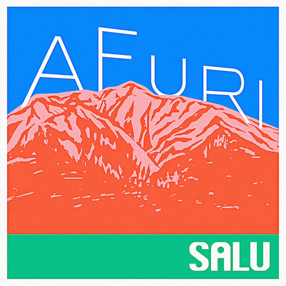 Album cover art for "AFURI" by SALU