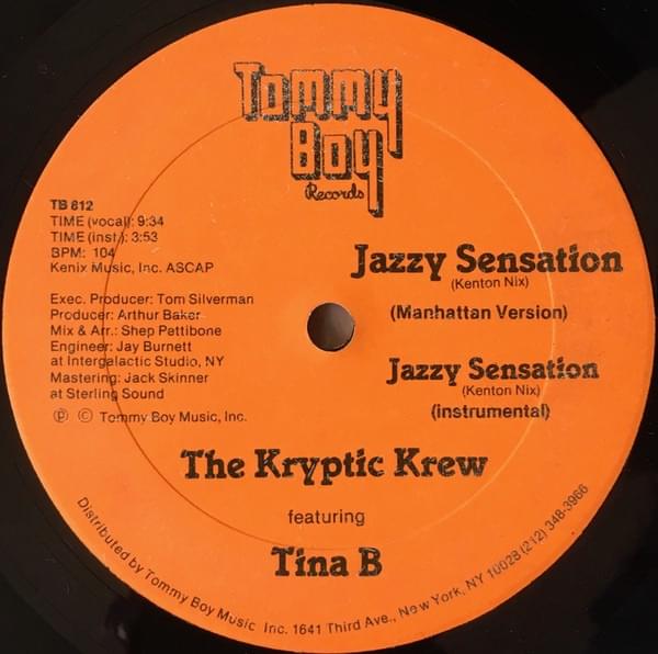Jazzy Sensation (Manhattan Version) by The Kryptic Krew