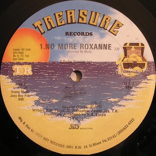 Album cover art for "No More Roxanne (Roxanne No More)" by Zelee & Marvin Floyd