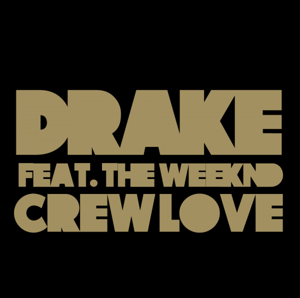 Album cover art for "Crew Love" by Drake & The Weeknd
