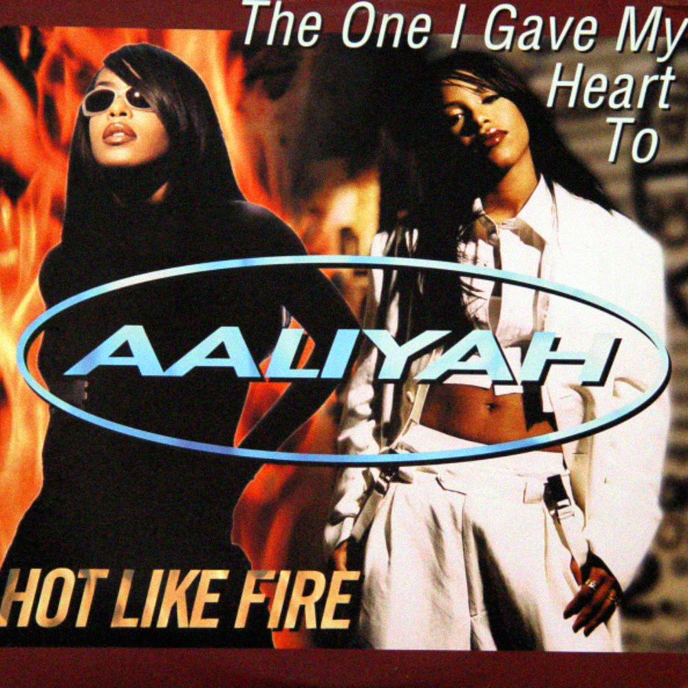 Cover image for The One I Gave My Heart To / Hot Like Fire (Maxi Single)