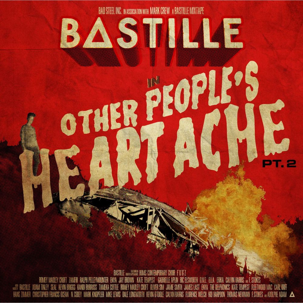 Album cover art for "Basement" by Bastille & F*U*G*Z & F.Stokes