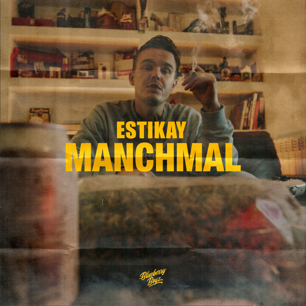 Album cover art for "Manchmal" by Estikay