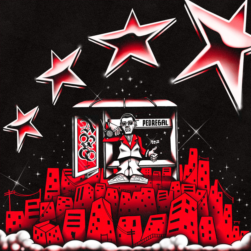 Album cover art for "EL CANTANTE DEL GHETTO" by Ryan Castro