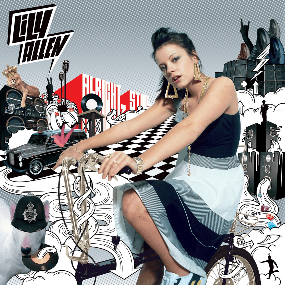 Album cover art for "Friday Night" by Lily Allen