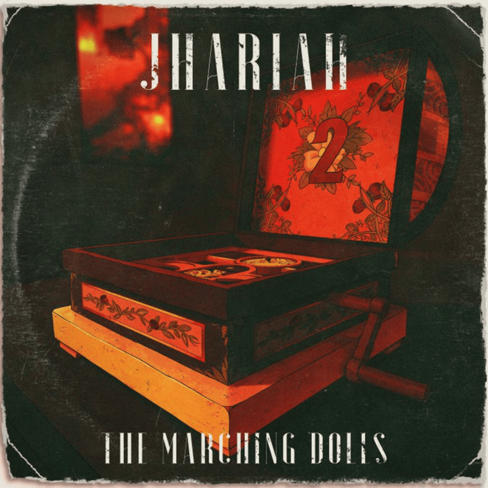 Album cover art for "The Marching Dolls" by Jhariah