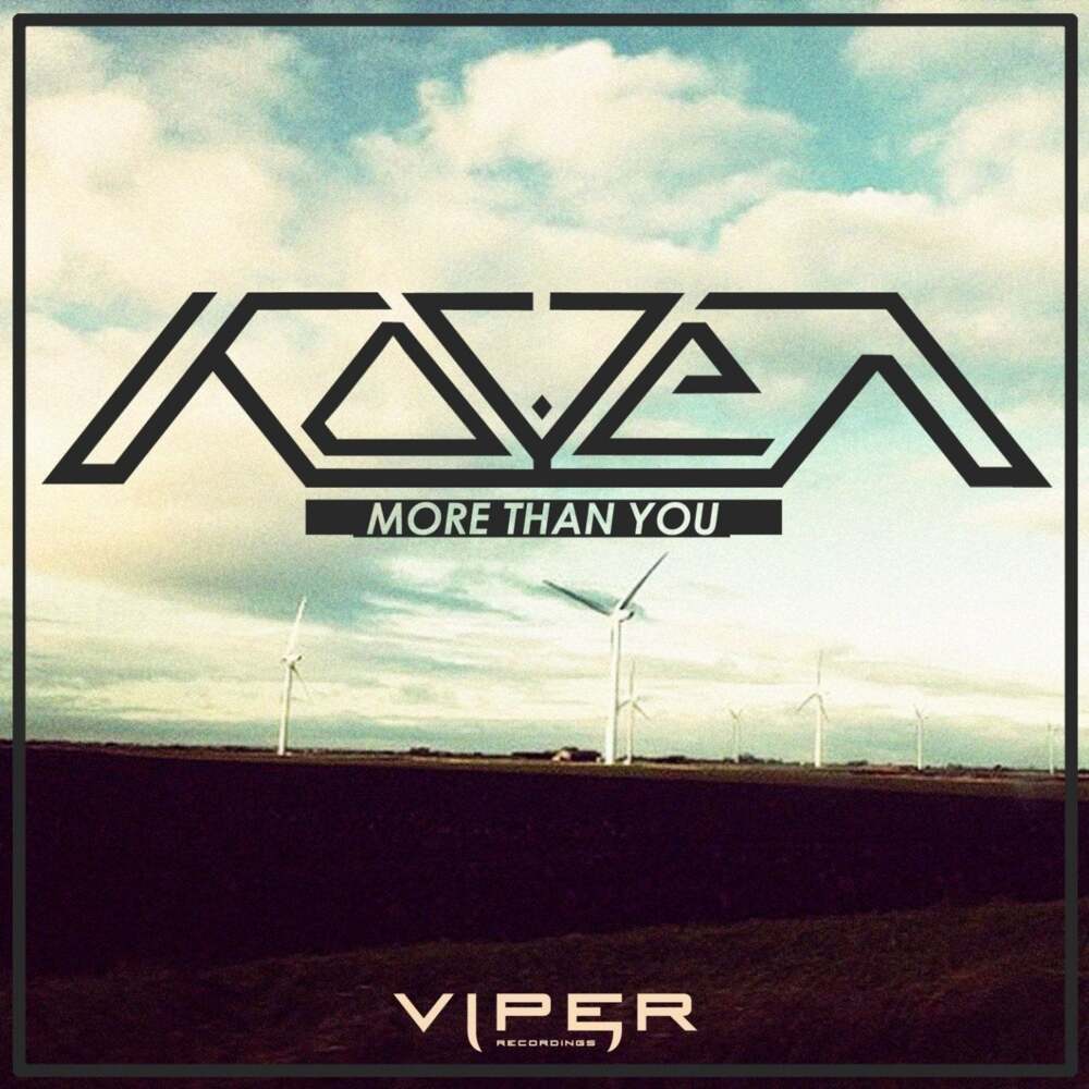 Album cover art for "More Than You" by Koven