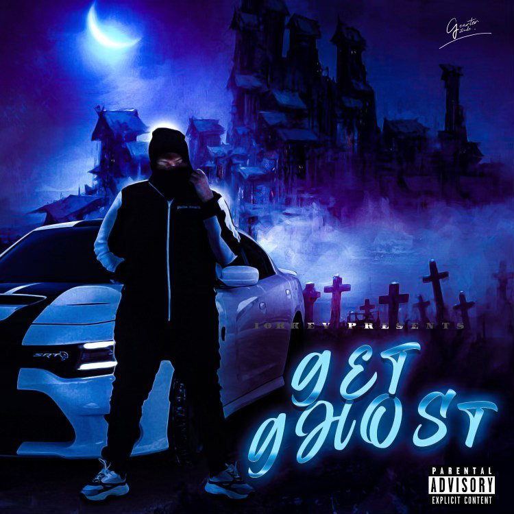Album cover art for "Get Ghost" by 10kkev