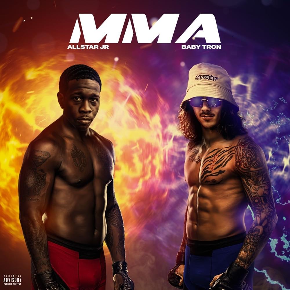 Album cover art for "MMA" by AllStar JR