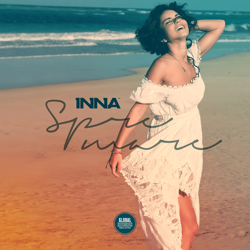 Album cover art for "Spre mare" by INNA