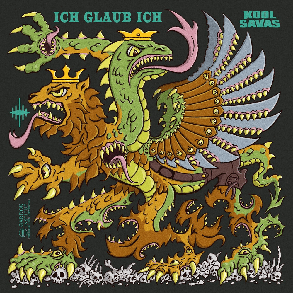 Album cover art for "Ich glaub ich" by Kool Savas