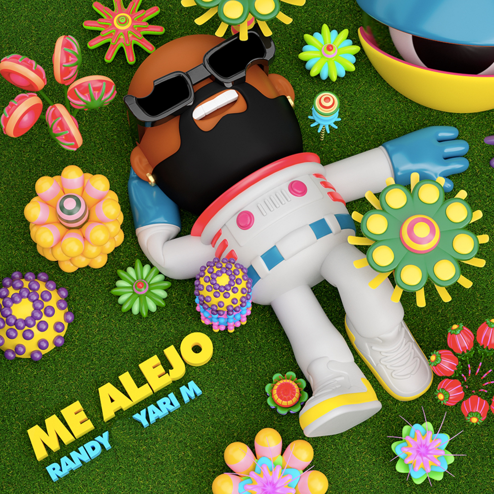 Album cover art for "Me Alejo" by Randy