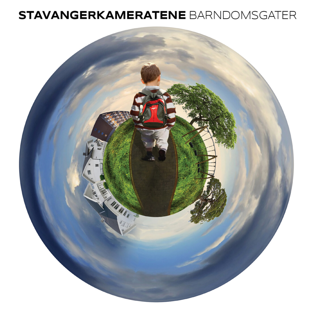 Album cover art for "Barndomsgater" by Stavangerkameratene