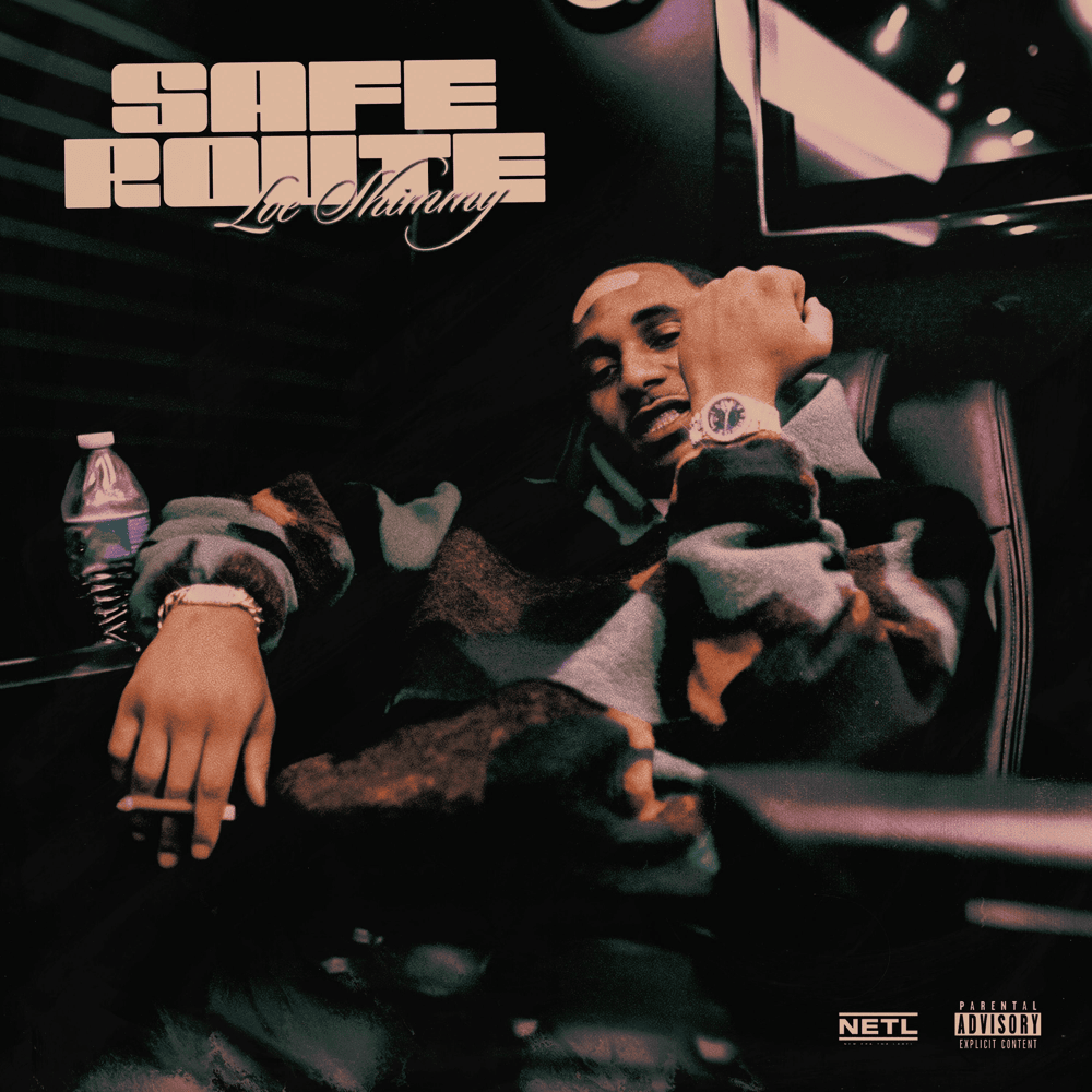 Album cover art for "Safe Route" by LOE Shimmy