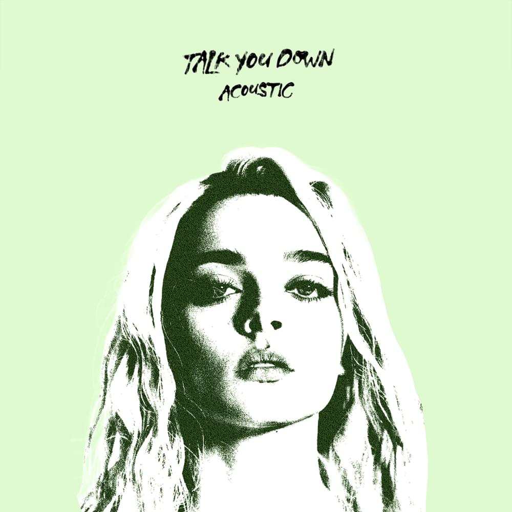 Album cover art for "Talk You Down (Acoustic)" by Charlotte Lawrence & SYML