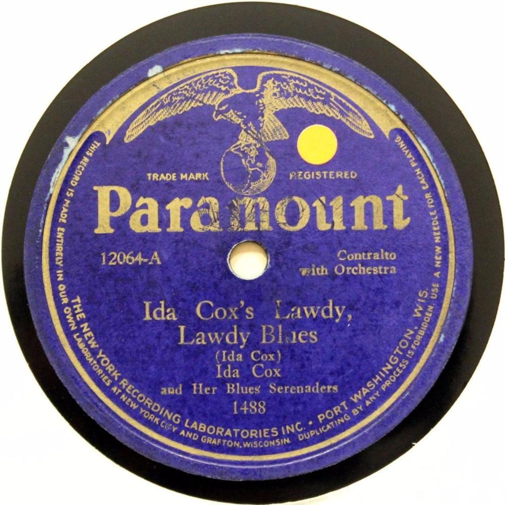 Album cover art for "Ida Cox’s Lawdy, Lawdy Blues" by Ida Cox