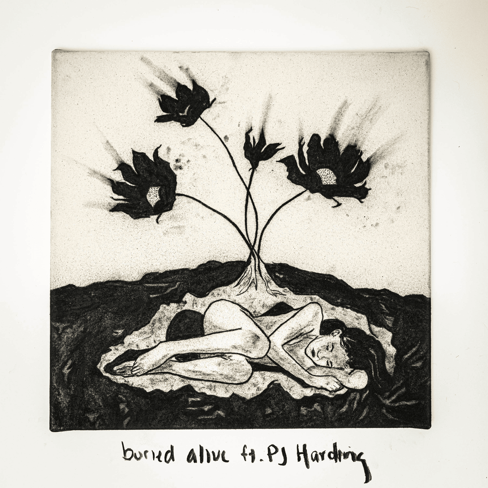 Album cover art for "buried alive" by renforshort
