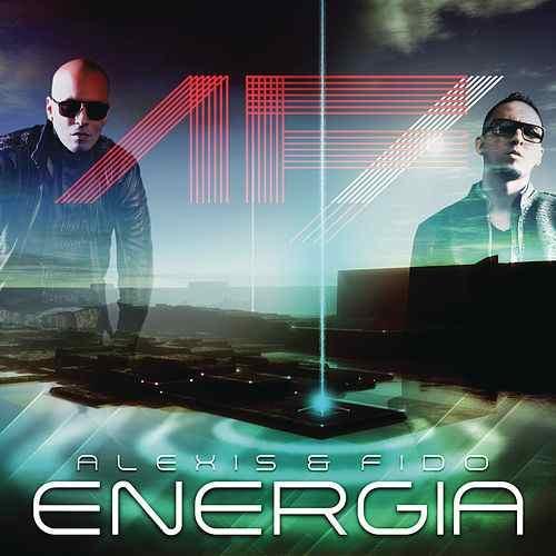 Album cover art for "Energía" by Alexis y Fido