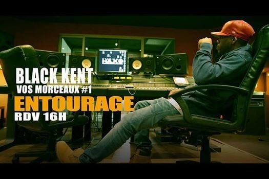 Album cover art for "Entourage" by Black Kent