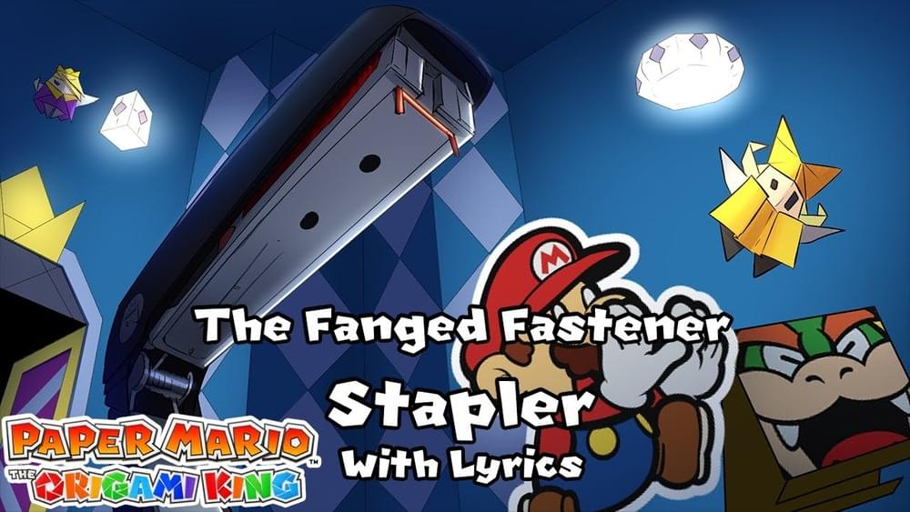 Album cover art for "The Fanged Fastener, Stapler" by Juno Songs