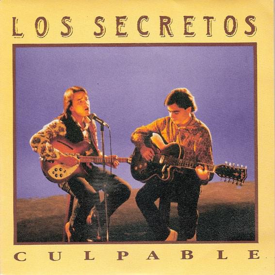Album cover art for "Culpable" by Los Secretos