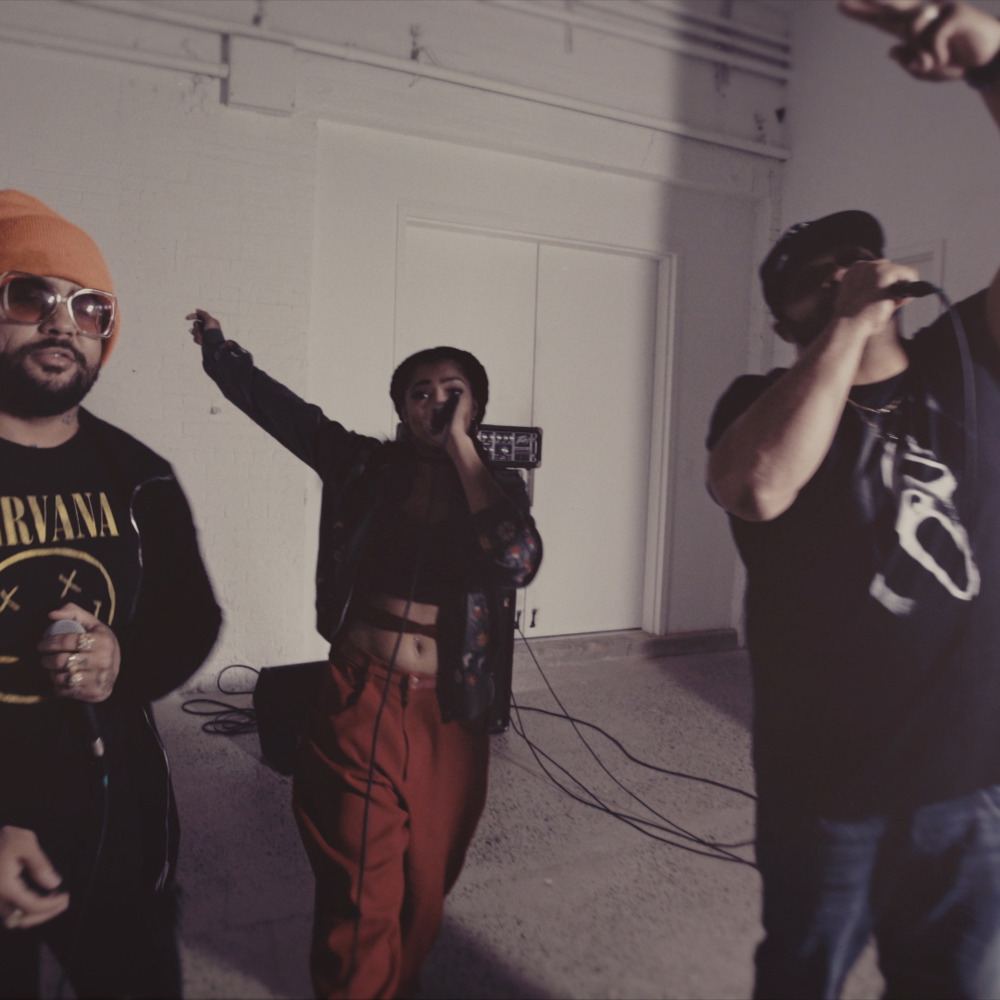 Album cover art for "Genius Freestyle 007" by NO PANTY & Bodega Bamz & Nitty Scott & Joell Ortiz