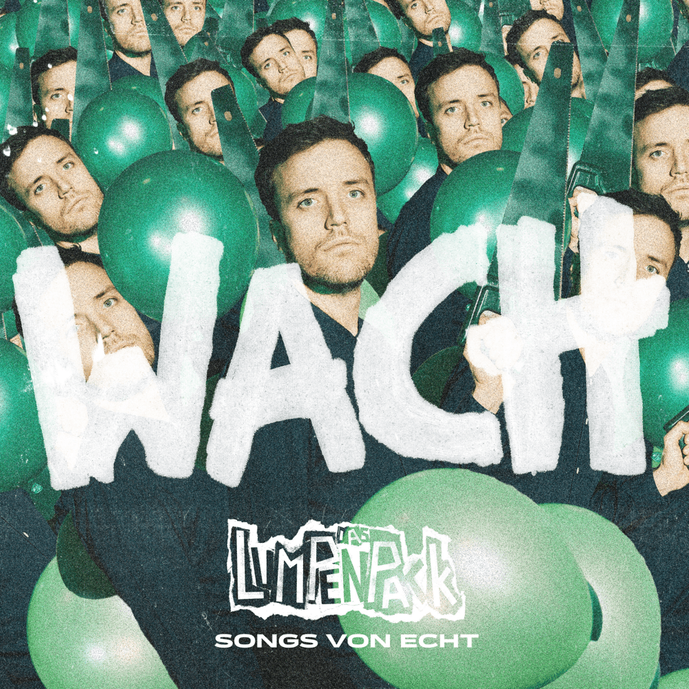 Album cover art for "Songs von Echt" by Das Lumpenpack