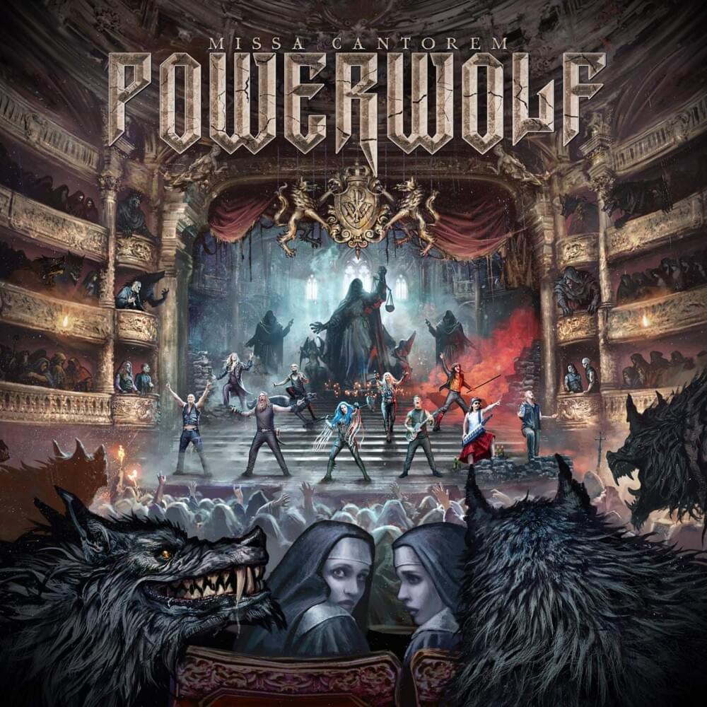 Album cover art for "Sanctified with Dynamite (Missa Cantorem Version)" by Powerwolf & Ralf Scheepers