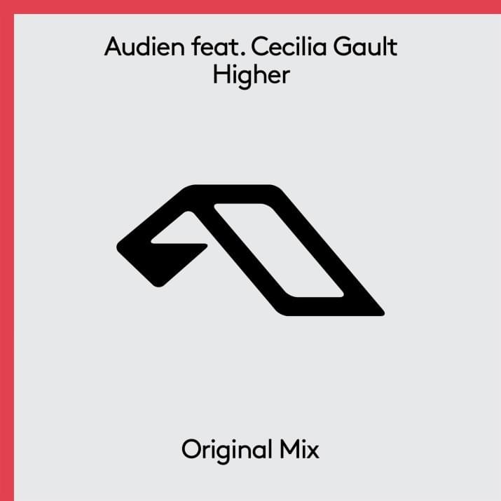 Album cover art for "Higher" by Audien & Cecilia Gault