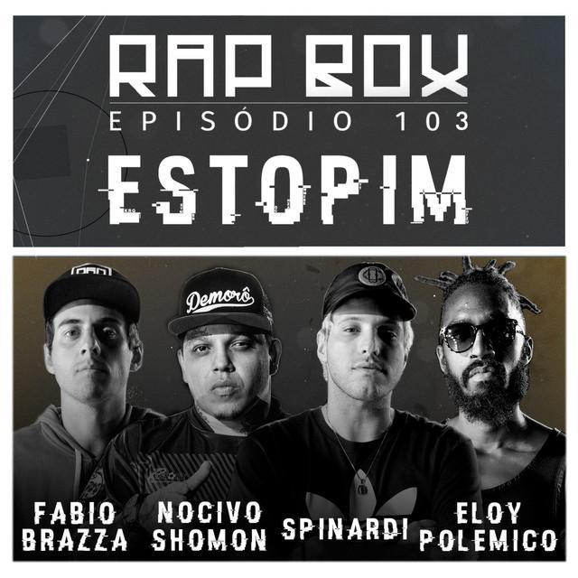 Album cover art for "Estopim" by Leo Casa 1 & Vitor BeatBox & Eloy Polemico & Nocivo Shomon & Spinardi & Fabio Brazza