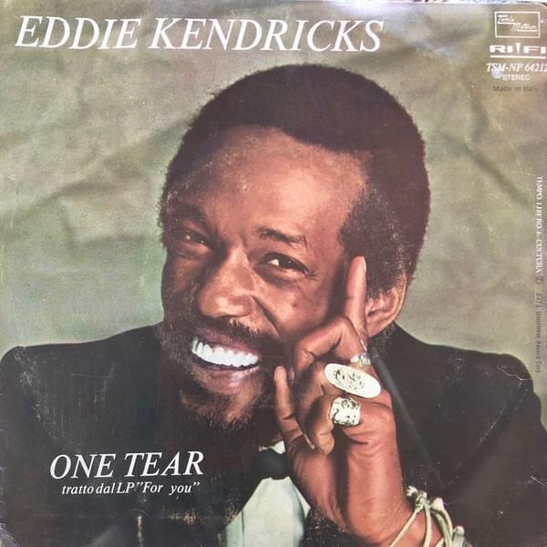Album cover art for "One Tear" by Eddie Kendricks