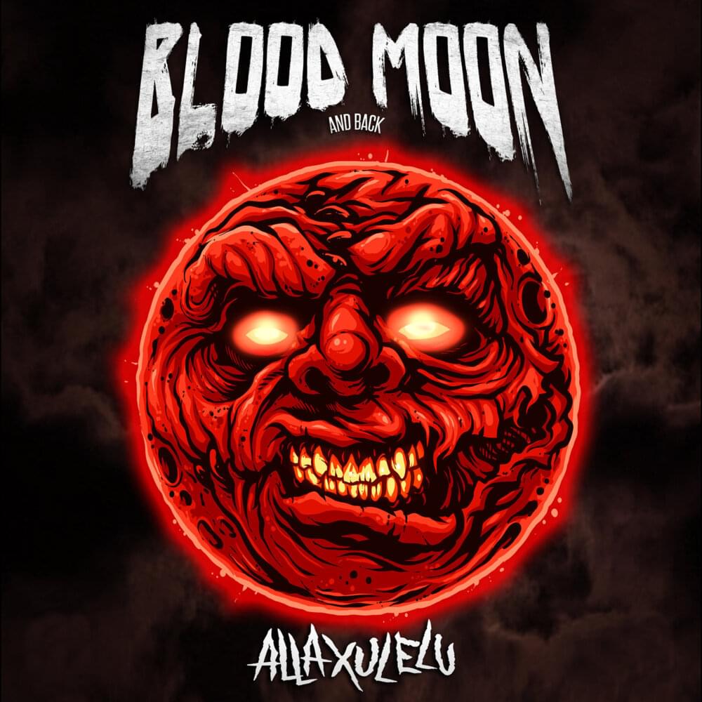 Album cover art for "Blood Moon and Back" by Alla Xul Elu