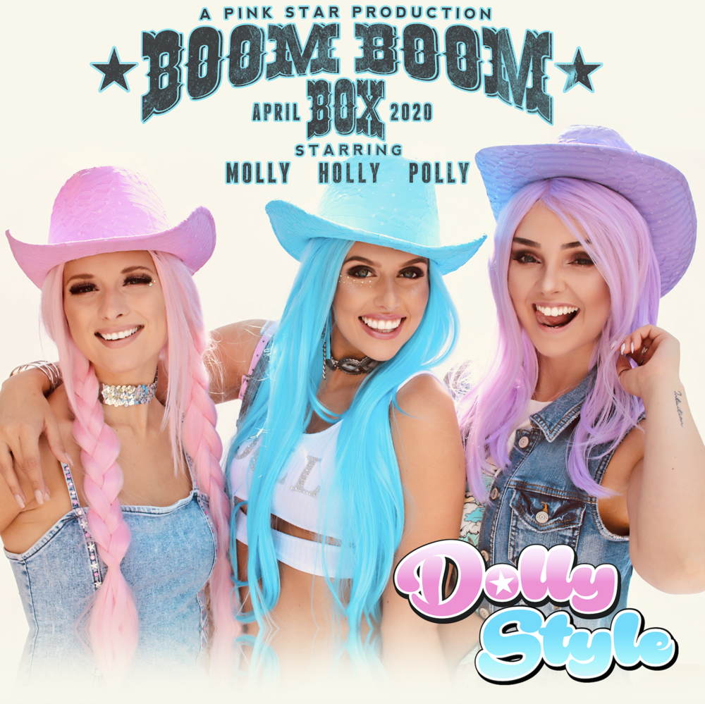 Album cover art for "Boom Boom Box" by Dolly Style