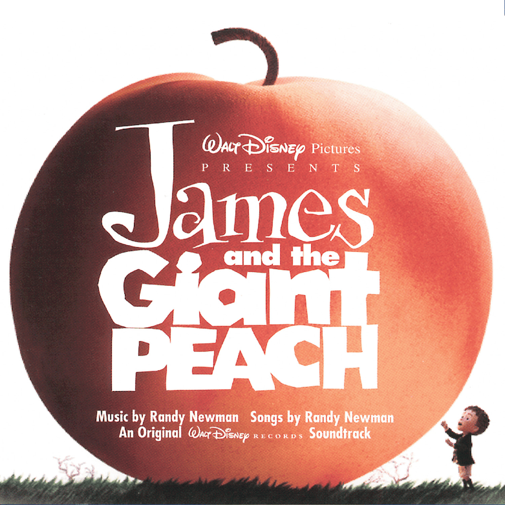 Album cover art for "Eating the Peach" by Cast of James and the Giant Peach