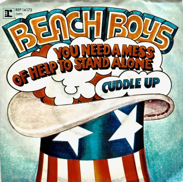 Album cover art for "Cuddle Up" by The Beach Boys