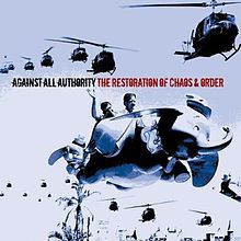 Album cover art for "Radio Waves" by Against All Authority