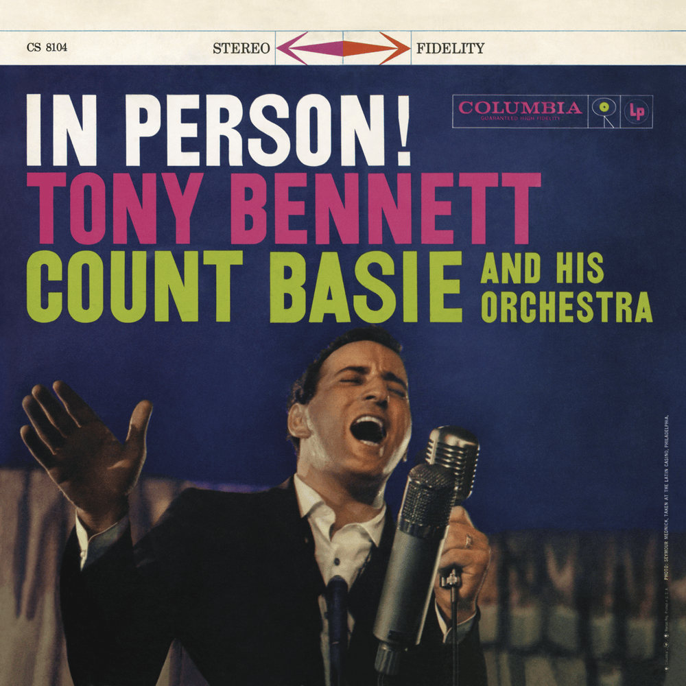 Album cover art for "Just In Time" by Tony Bennett