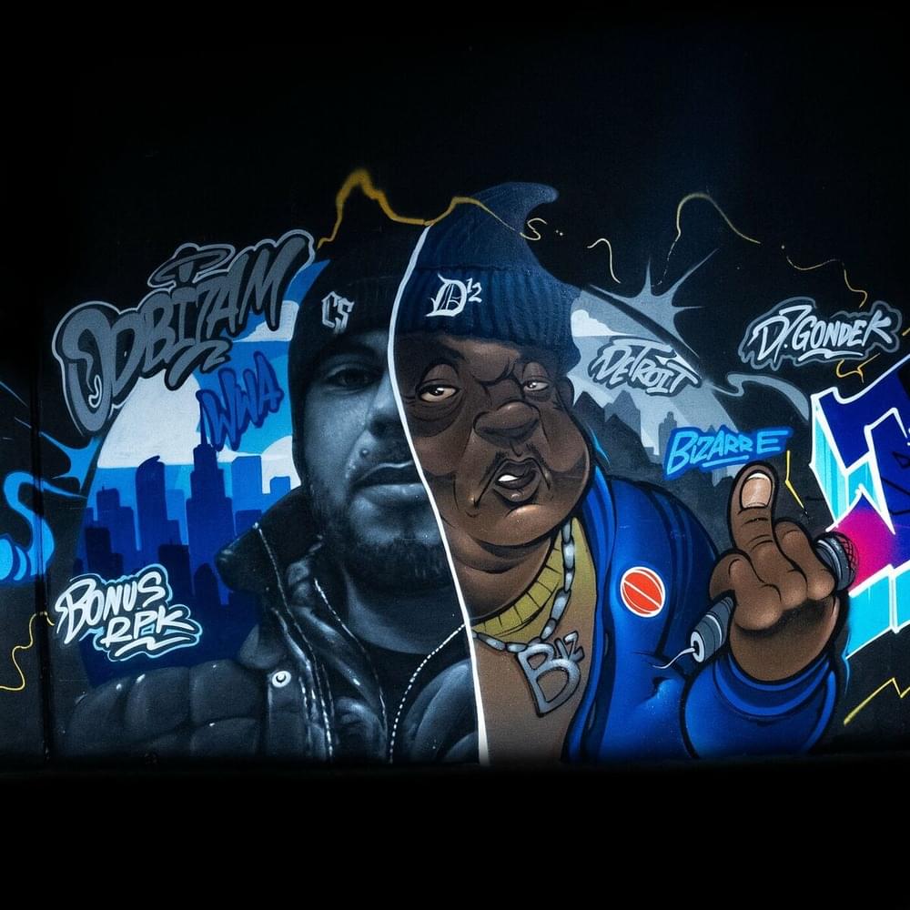 Album cover art for "Odbijam" by Bonus RPK & Bizarre