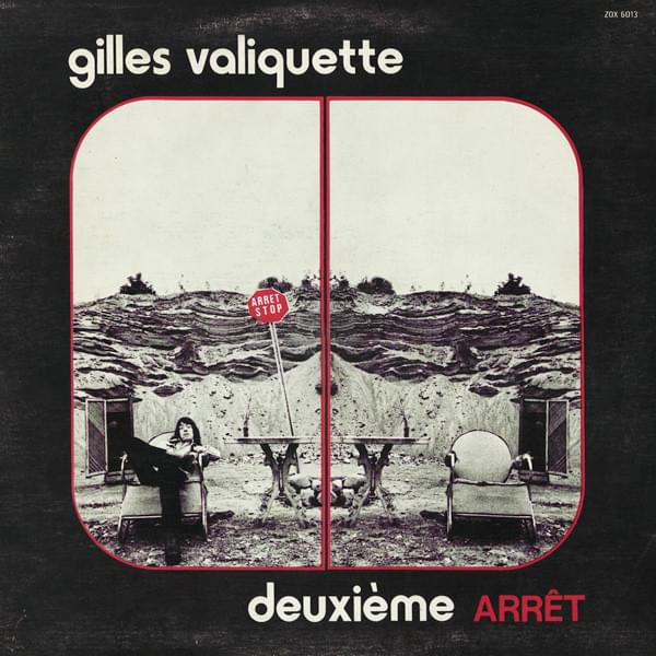 Album cover art for "Je suis cool (asteur)" by Gilles Valiquette