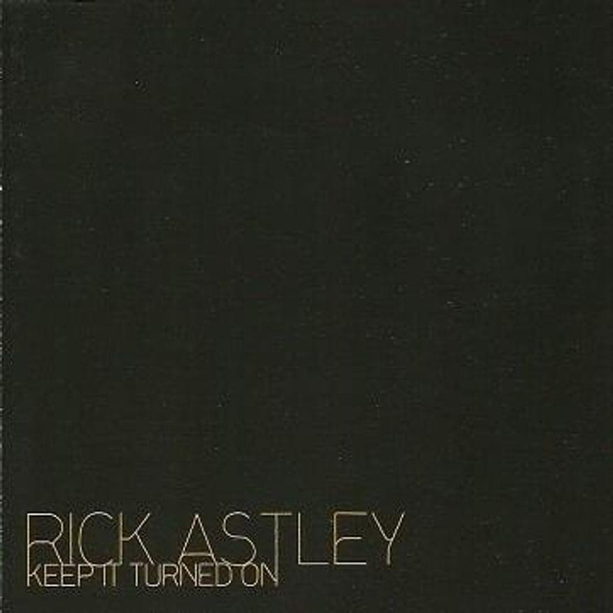 Album cover art for "Keep It Turned On" by Rick Astley