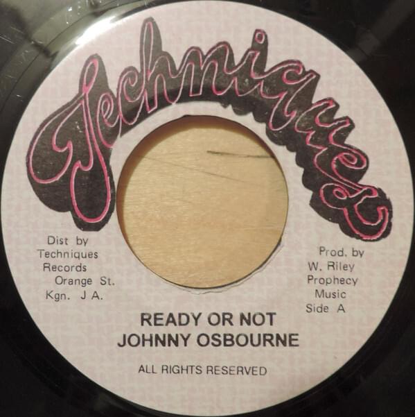 Album cover art for "Ready Or Not" by Johnny Osbourne