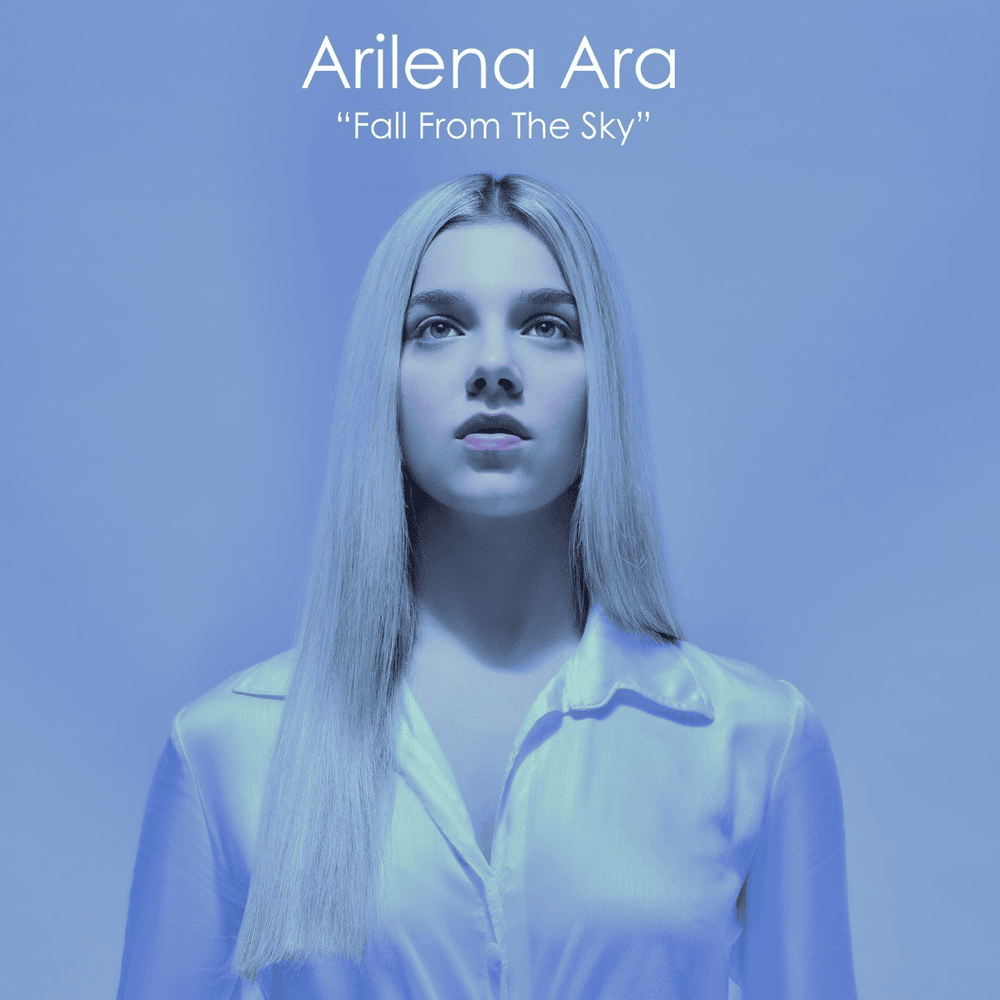 Album cover art for "Fall from the Sky" by Arilena Ara