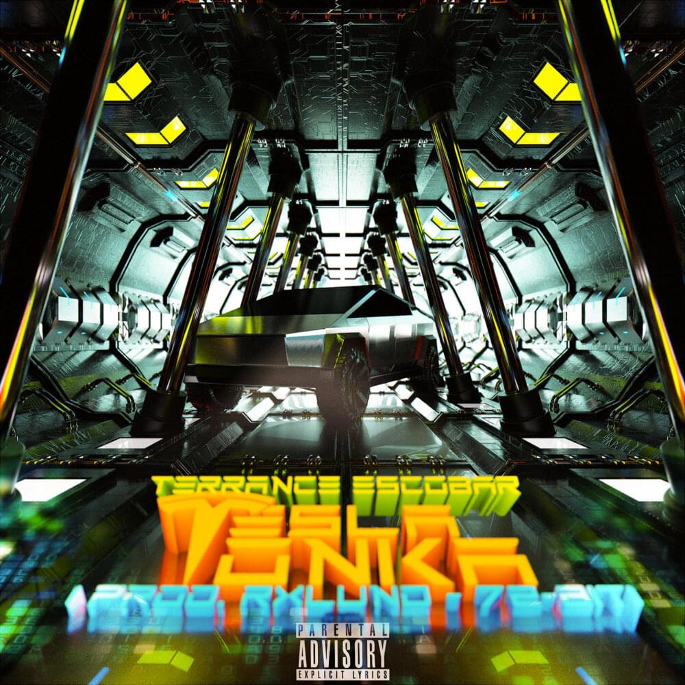 Album cover art for "Tesla Tonka" by Terrance Escobar