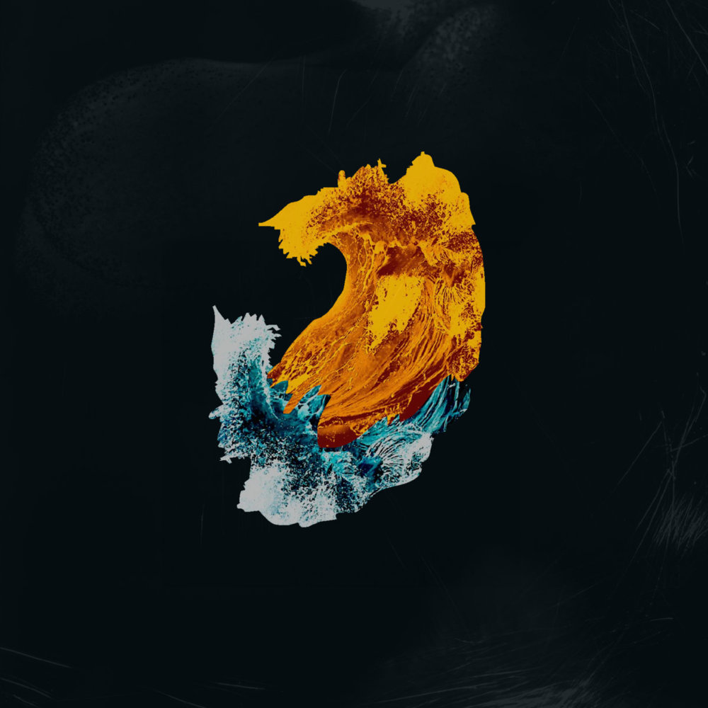 Album cover art for "Summer/Winter" by O†ion & Blu & Kevin Abstract