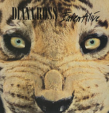 Album cover art for "Eaten Alive (Single Mix Instrumental)" by Diana Ross
