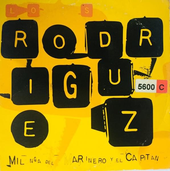 Album cover art for "Milonga del marinero y el capitán" by Los Rodríguez