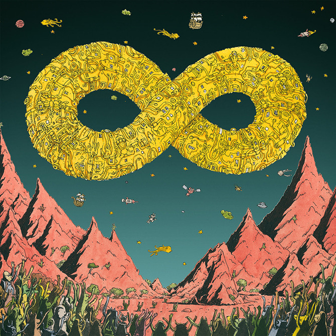 Album cover art for "Flossie Dickey Bounce" by Dance Gavin Dance