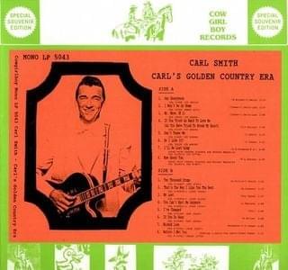 Album cover art for "Do I Like It?" by Carl Smith