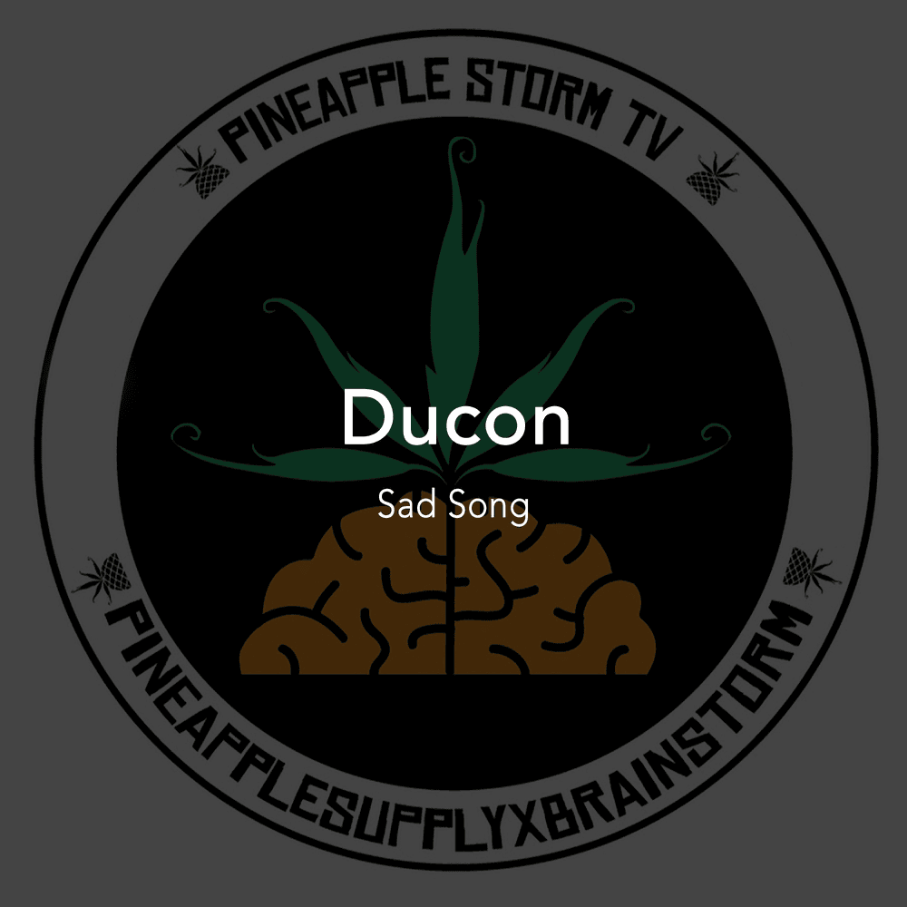 Album cover art for "Sad Song" by Ducon