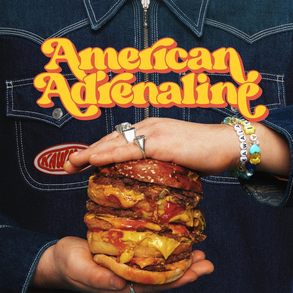 Album cover art for "American Adrenaline" by KAWALA